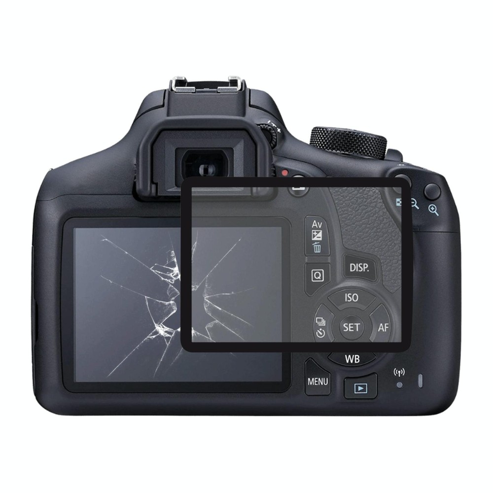 For Canon EOS 1300D Acrylic Material LCD Screen Outer Lens