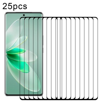 For vivo S16 / S16 Pro 25pcs 3D Curved Edge Full Screen Tempered Glass Film