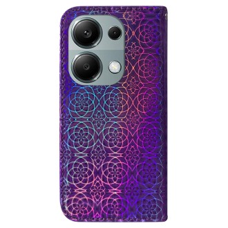 For Xiaomi Redmi Note 13 Pro 4G Colorful Magnetic Buckle Leather Phone Case(Purple)