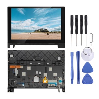 OEM LCD Screen for Lenovo YOGA Tab 3 10.1 YT3-X50F YT3-X50  Digitizer Full Assembly With Frame (Black)