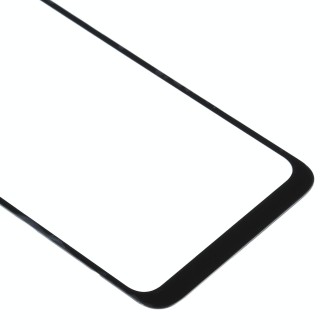 Front Screen Outer Glass Lens for Motorola Moto G9 Play / Moto G9 (India) (Black)