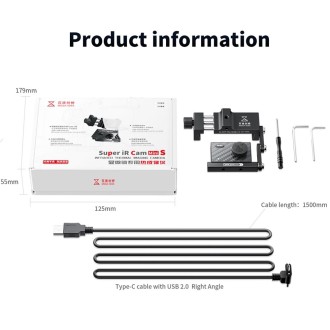 Mega-Idea Super IR Cam Mini S Microscope Infrared Thermal Imaging Camera for Motherboard Detected