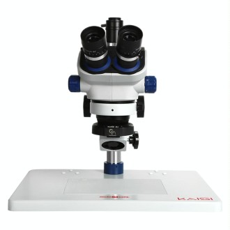 Kaisi TX-350E Ver1.2 7X-50X Microscope Zoom Stereo Microscope with Big Base