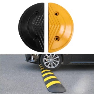 Pair Of Special Round Heads For Rubber Speed Bumps, Diameter: 50cm