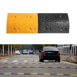 Diamond Square Rubber Speed Bump, Size: 50x35x5cm