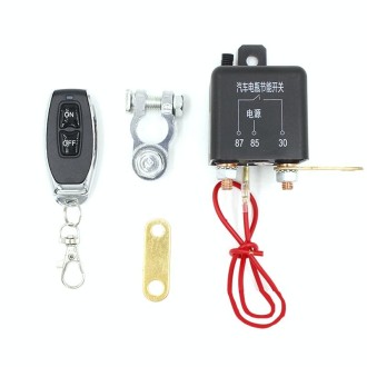 12V 200A Car Battery Remote Control Breaker Wireless Control Switch Start Relay, Style: 1 x Remote Control