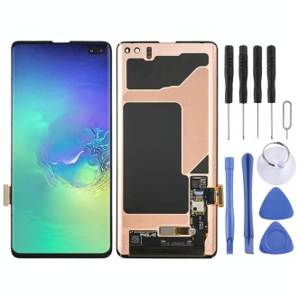 Original Super AMOLED LCD Screen for Galaxy S10+ (Digitizer Full Assembly Black)