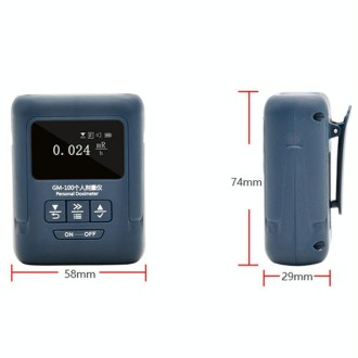 Nuclear Radiation Detector Radioactive Environment αβγX-Ray Detector, Style: GM100A