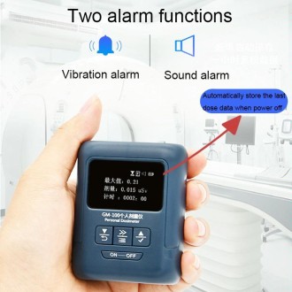 Nuclear Radiation Detector Radioactive Environment αβγX-Ray Detector, Style: GM100A