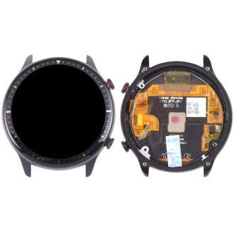 Original LCD Screen For Amazfit GTR 2 Digitizer Full Assembly With Frame