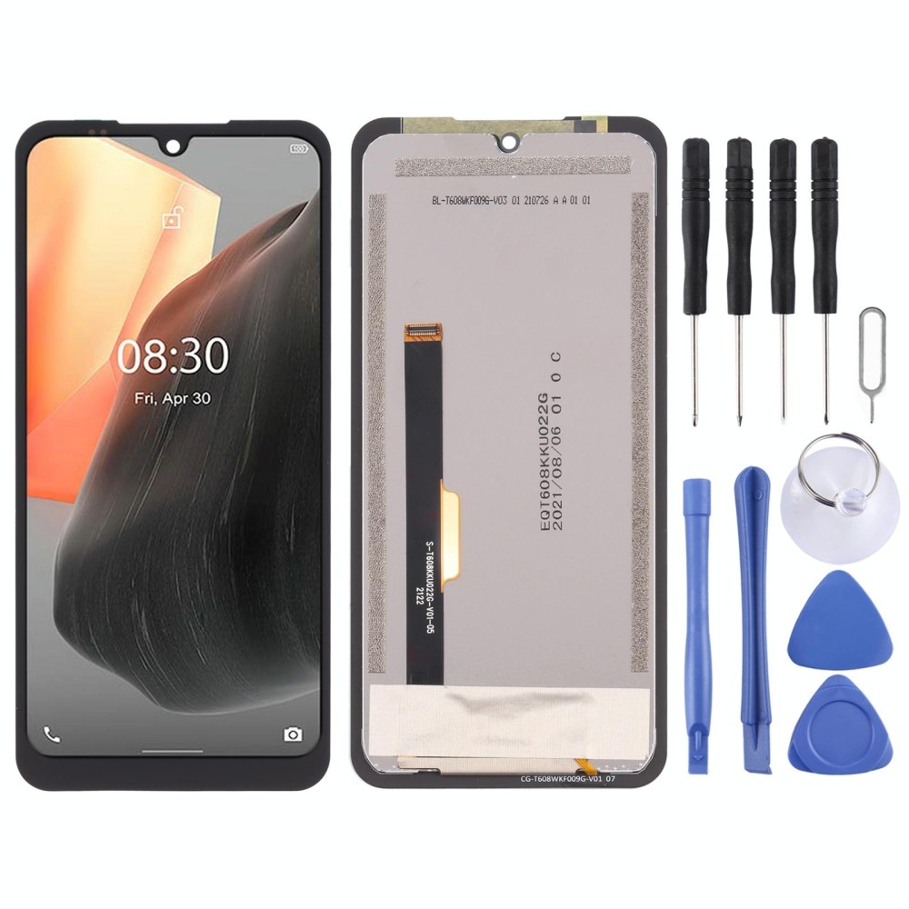 LCD Screen and Digitizer Full Assembly for Ulefone Armor 8 Pro(Black)