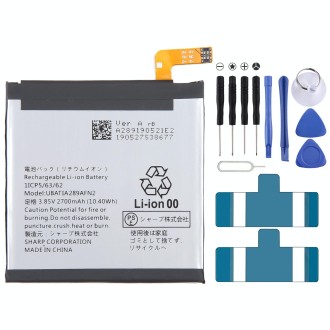 For Sharp AQUOS Sense 1 Battery Replacement UBATIA289AFN2 2700mAh