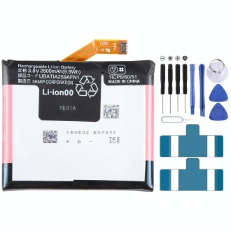 For  Sharp SHV32 Battery Replacement UBATIA259AFN1 2600mAh