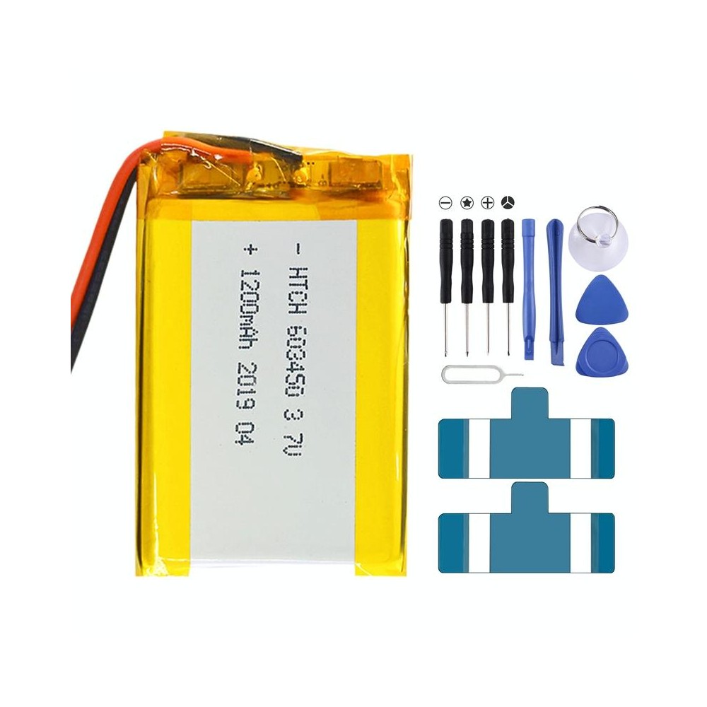 2pcs Universal Battery Replacement, Model:603450