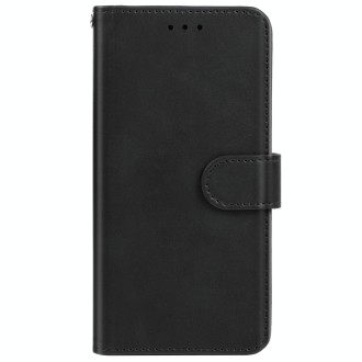 Leather Phone Case For DOOGEE BL12000 / BL12000 Pro(Black)