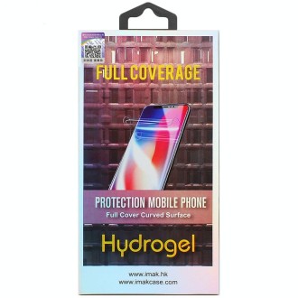 For iPhone 14 2pcs imak Curved Full Screen Hydrogel Film Protector