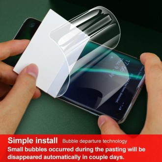 For iPhone 14 2pcs imak Curved Full Screen Hydrogel Film Protector