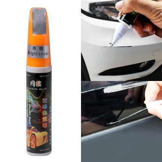 Car Scratch Repair Auto Care Scratch Remover Maintenance Paint Care Auto Paint Pen (Bright Silver)