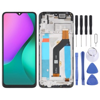 OEM LCD Screen For infinix Hot 10 Play/Smart 5 India Digitizer Full Assembly with Frame