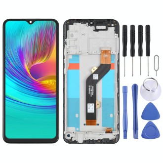 OEM LCD Screen For infinix Hot 9 Play X680 Digitizer Full Assembly with Frame