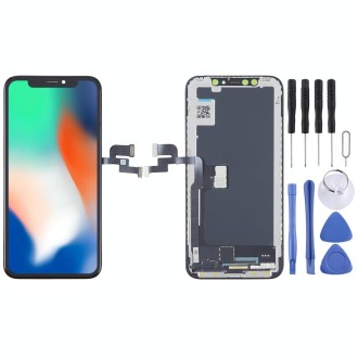 ALG Hard OLED LCD Screen For iPhone  X with Digitizer Full Assembly