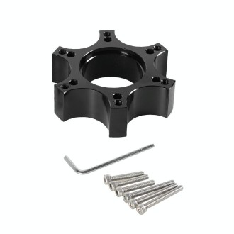 For Thrustmaster T300RS Racing Game Modified Hub Adapter(Black)