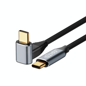 For Steam Deck Gen2 100W USB-C/Type-C Male to USB-C/Type-C Male Stereo Curved Data Cable, Length:3m