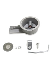 Universal Precision Piston Ring File Carbide Cutting Wheel Ring Fileer 91089408(Silver)