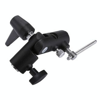 H Type Multifunctional Flash Light Stand Umbrella Bracket, Max Load: 3kg