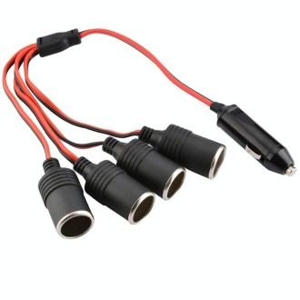 4 In 1 Auto High Power Cigarette Lighter Car Charger