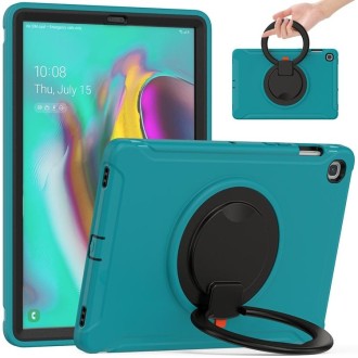 For Samsung Galaxy Tab S5e 10.5 inch T720 2019 Shockproof TPU + PC Protective Case with 360 Degree Rotation Foldable Handle Grip