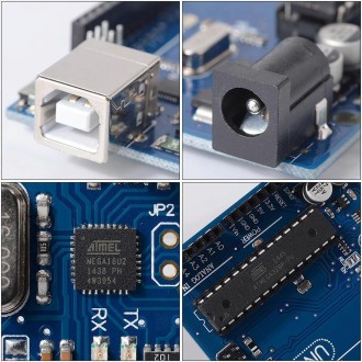 ATMEGA16U2+MEGA328P Chip For Arduino UNO R3 Development Board With USB Cable