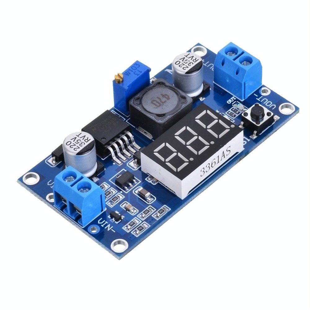 LDTR-WG0178 LM2596 Power Step-down Voltage Regulator Module Voltmeter Display