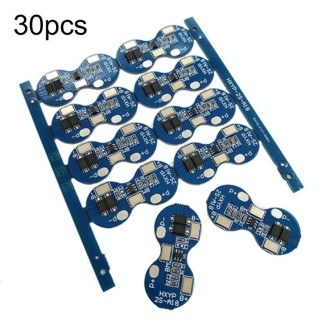 30 PCS  4A  2-Tandem 7.4V / 8.4V 18650 Lithium Battery Protection Board,  Anti-Overcharge, Anti-Overdischarge