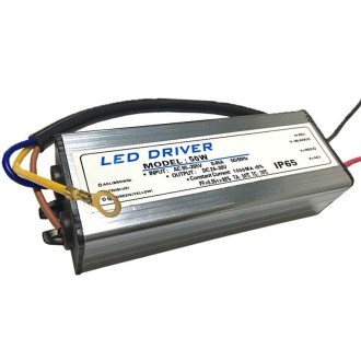 50W LED Driver Adapter AC 85-265V to DC 24-38V IP65 Waterproof