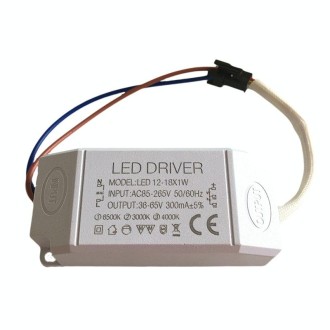 2 PCS 12-18W Two-Color Isolation Drive Power Supply 85-265V Wide Pressure Bulb / Downlight / Ceiling Light Drive Power Supply