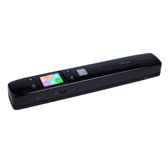 iScan02 Double Roller Mobile Document Portable Handheld Scanner with LED Display,  Support 1050DPI  / 600DPI  / 300DPI  / PDF / 