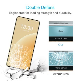 For Meizu 20 50 PCS 0.26mm 9H 2.5D Tempered Glass Film