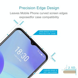 10 PCS 0.26mm 9H 2.5D Tempered Glass Film For Meizu Meilan 10