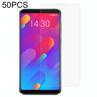 50 PCS 0.26mm 9H 2.5D Tempered Glass Film For Meizu V8 Pro