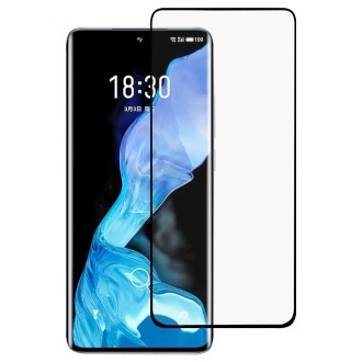 For Meizu 18 / 18s 3D Curved Edge Full Screen Tempered Glass Film(Black)