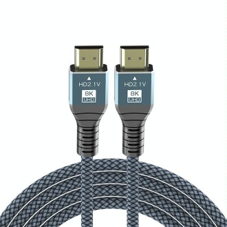 1m HDMI 2.1 Version 8K 60Hz UHD 48Gbps Cable(Grey)