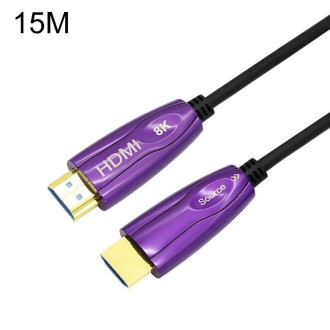 HDMI 2.1 8K 60HZ HD Active Optical Cable Computer Screen Conversion Line, Cable Length: 15m