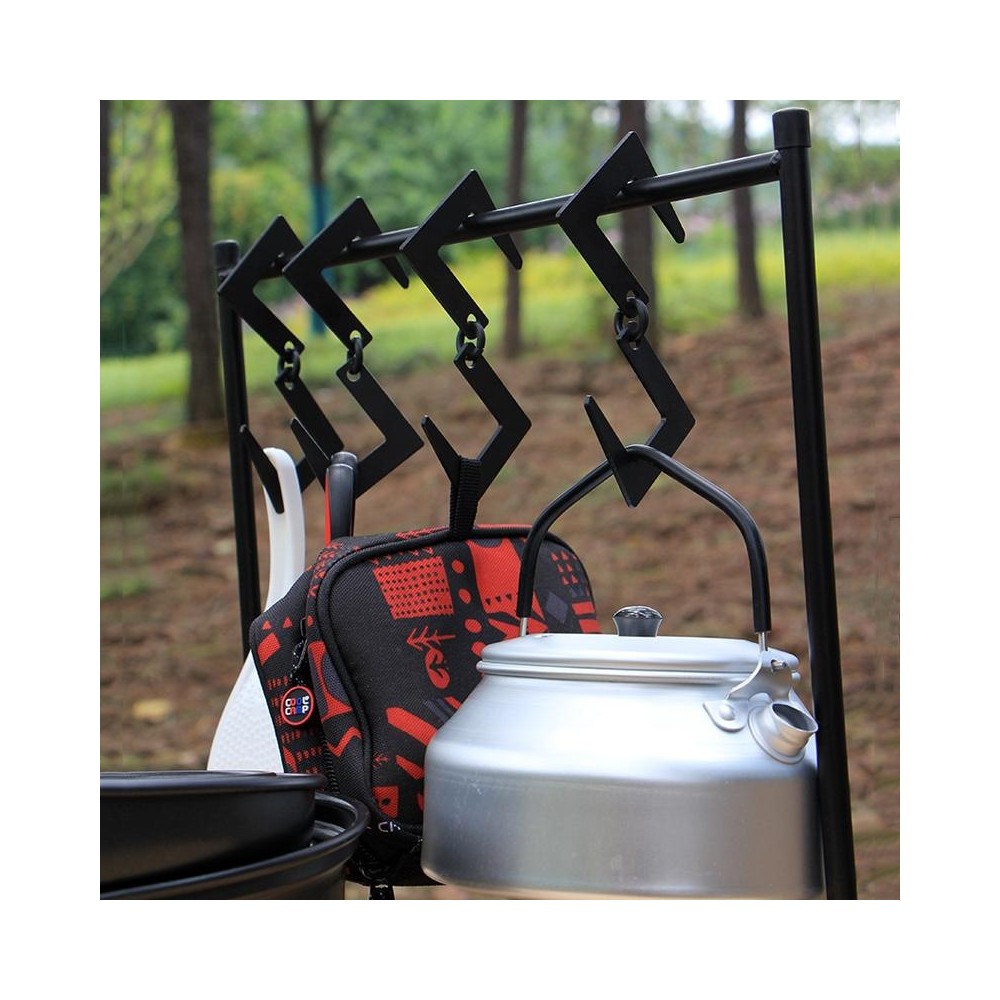 COOL CAMP  Outdoor Camping Multi-Purpose S-Type Hook  For Camping Lights Pans