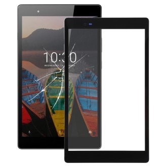 Front Screen Outer Glass Lens for Lenovo Tab3 8 Plus TB-8703F TB-8703X (Black)