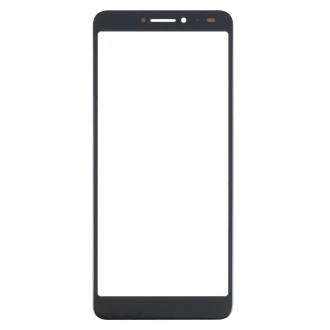 For Alcatel 3V 5099D 5099A Front Screen Outer Glass Lens (Black)