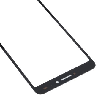 For Alcatel 3V 5099D 5099A Front Screen Outer Glass Lens (Black)