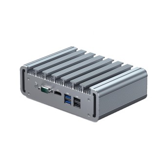 HYSTOU PO9B-J4125-6L Embedded Intel Celeron J4125 Processor Six Network Ports Mini Host, Specification:8GB+256GB