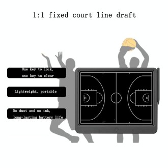 15 inch Basketball Football Coach Demonstration Command Handwriting Board(Basketball Board)