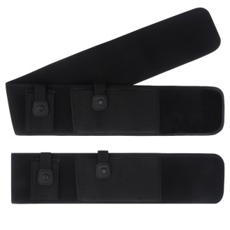 Elastic Outdoor Hidden Waist Belt, Size:40 inch Left Hand